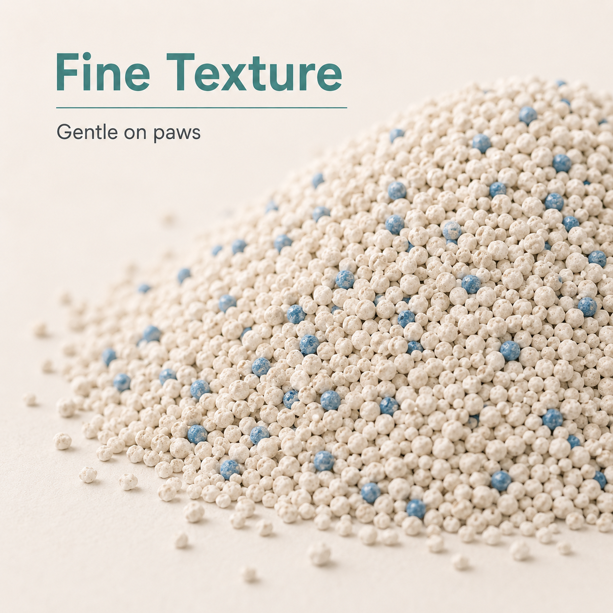 Low-Dust Clumping Cat Litter – Fine Texture Granules with Odor Control, Easy Scooping & Fresh Daily Care for Cats